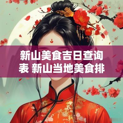 新山美食吉日查询表 新山当地美食排名