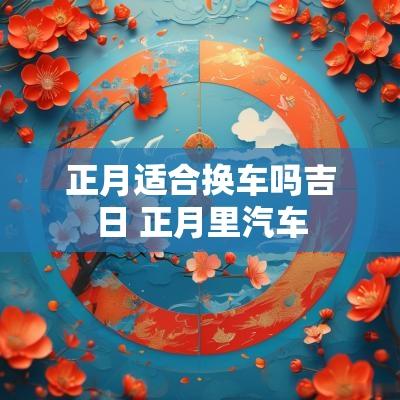正月适合换车吗吉日 正月里汽车