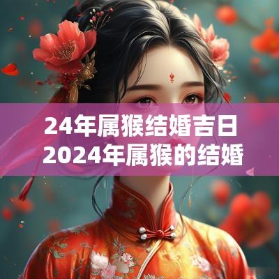 24年属猴结婚吉日 2025年属猴的结婚好不好