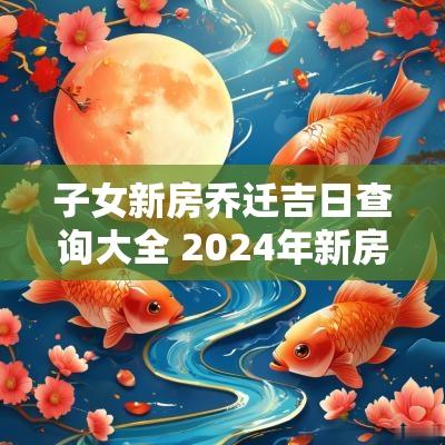 子女新房乔迁吉日查询大全 2025年新房乔迁最佳吉日
