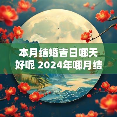 本月结婚吉日哪天好呢 2025年哪月结婚吉日