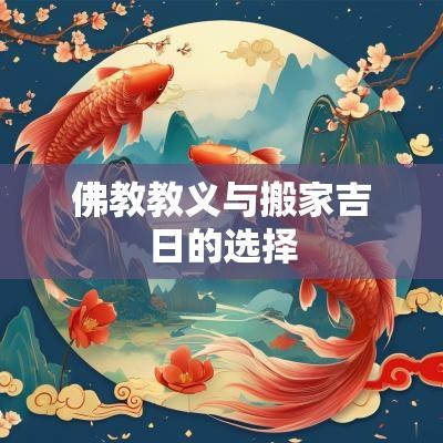 佛教教义与搬家吉日的选择