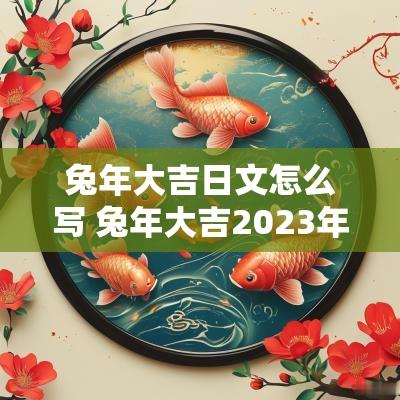 蛇年大吉日文怎么写 蛇年大吉2025年