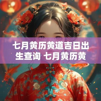 七月黄历黄道吉日出生查询 七月黄历黄道吉日查询2025年