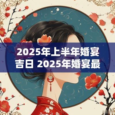 2025年上半年婚宴吉日 2025年婚宴最好的日子
