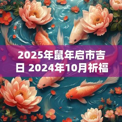 2025年蛇年启市吉日 2025年10月祈福吉日一览表