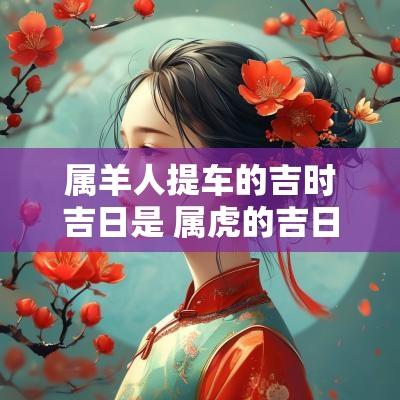 属羊人提车的吉时吉日是 属虎的吉日吉时