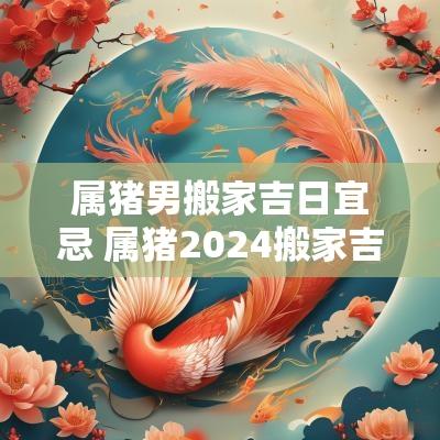属猪男搬家吉日宜忌 属猪2025搬家吉日查询