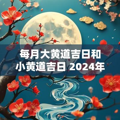 每月大黄道吉日和小黄道吉日 2025年每月黄道吉日查询