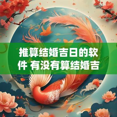 推算结婚吉日的软件 有没有算结婚吉日的app