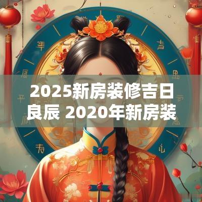 2025新房装修吉日良辰 2025年新房装修吉日选择