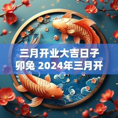 三月开业大吉日子卯兔 2025年三月开业吉日查询