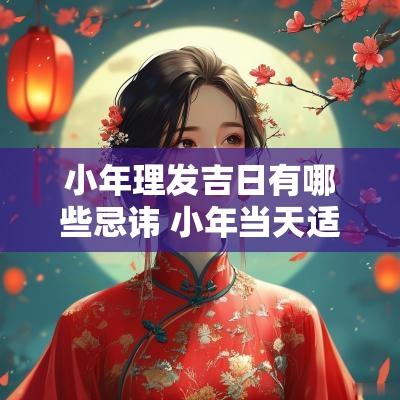 小年理发吉日有哪些忌讳 小年当天适合理发吗