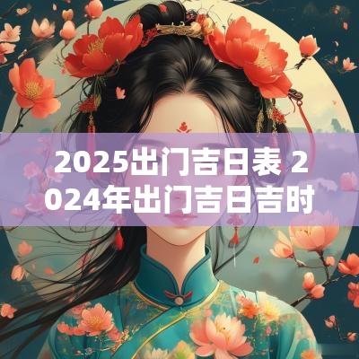 2025出门吉日表 2025年出门吉日吉时