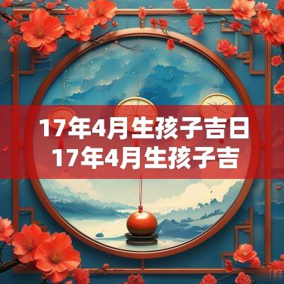 17年4月生孩子吉日 17年4月生孩子吉日查询