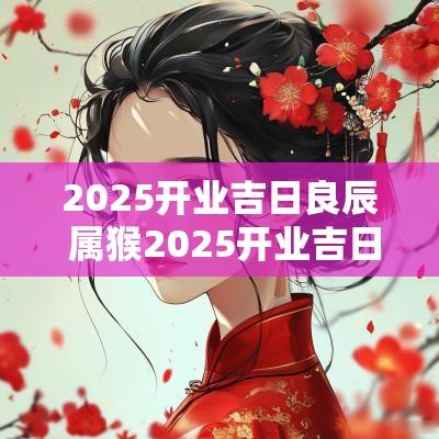2025开业吉日良辰 属猴2025开业吉日