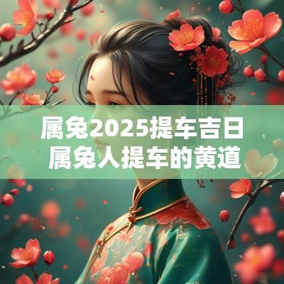 属兔2025提车吉日 属兔人提车的黄道吉日