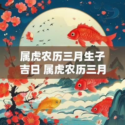 属虎农历三月生子吉日 属虎农历三月出生是什么命