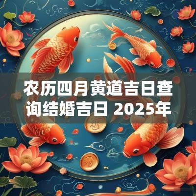 农历四月黄道吉日查询结婚吉日 2025年农历二月结婚黄道吉日 农历四月黄道吉日查询结婚吉日 2025年农历二月结婚黄道吉日