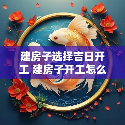 建房子选择吉日开工 建房子开工怎么选日子