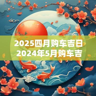 2026四月购车吉日 2026年5月购车吉日