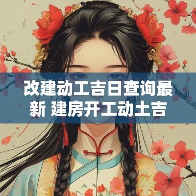 改建动工吉日查询最新 建房开工动土吉日查询