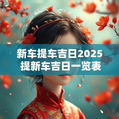 新车提车吉日2025 提新车吉日一览表2025年