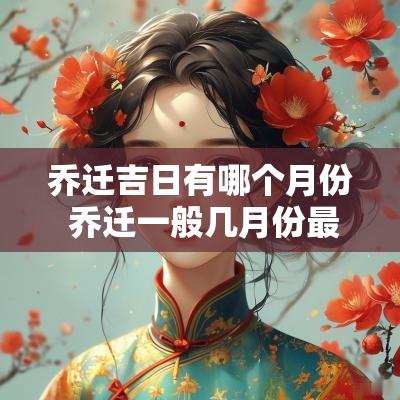 乔迁吉日有哪个月份 乔迁一般几月份最好
