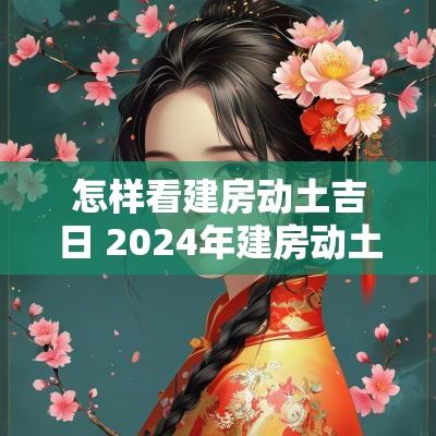 怎样看建房动土吉日 2025年建房动土吉日一览表