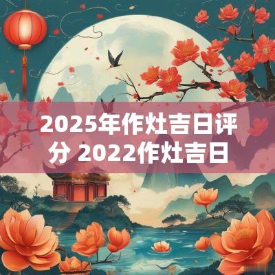 2025年作灶吉日评分 2025作灶吉日