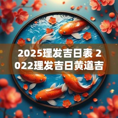 2025理发吉日表 2025理发吉日黄道吉日大全