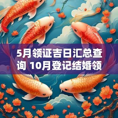 5月领证吉日汇总查询 10月登记结婚领证吉日查询