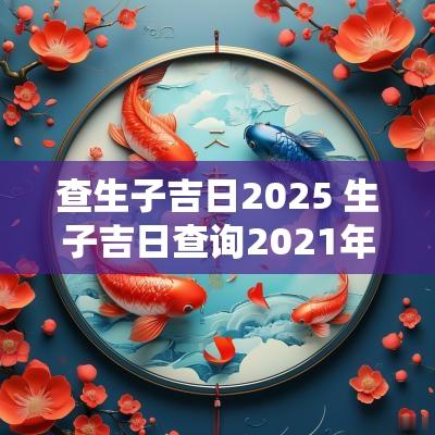 查生子吉日2025 生子吉日查询2025年