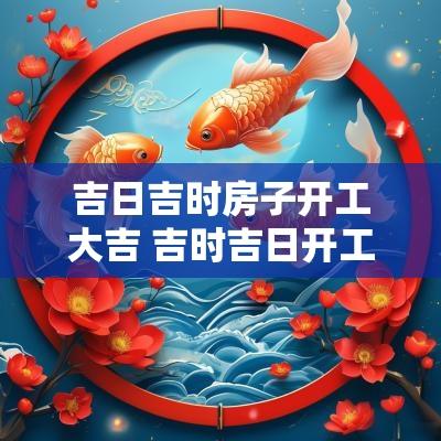 吉日吉时房子开工大吉 吉时吉日开工大吉