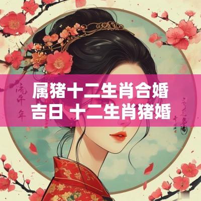 属猪十二生肖合婚吉日 十二生肖猪婚配属相表