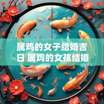 属鸡的女子结婚吉日 属鸡的女孩结婚用几月大吉