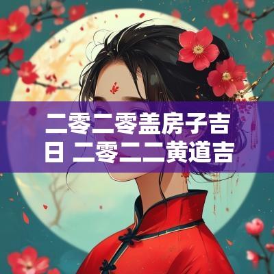 二零二零盖房子吉日 二零二二黄道吉日