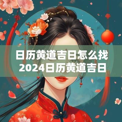 日历黄道吉日怎么找 2025日历黄道吉日