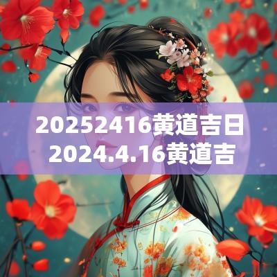 20252416黄道吉日 2025.4.16黄道吉日