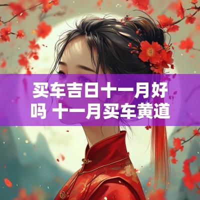 买车吉日十一月好吗 十一月买车黄道吉日