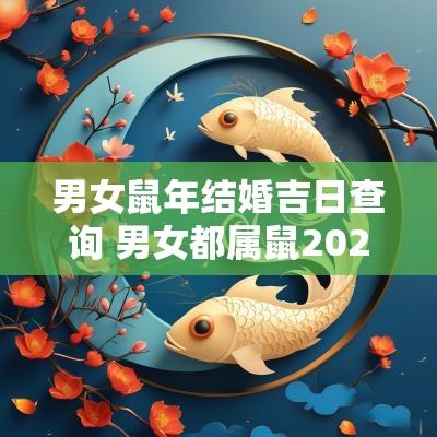 男女蛇年结婚吉日查询 男女都属鼠2025年结婚的黄道吉日
