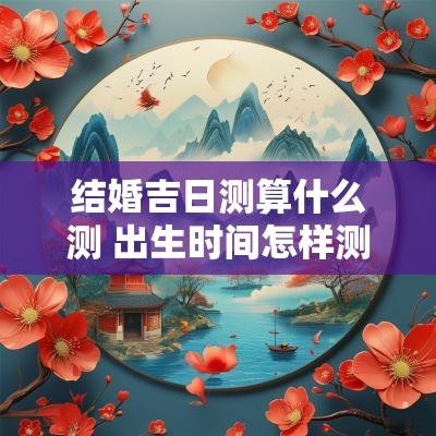 结婚吉日测算什么测 出生时间怎样测结婚吉日