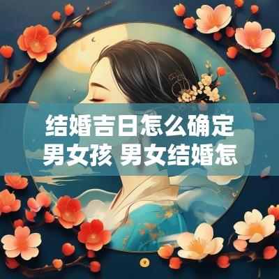 结婚吉日怎么确定男女孩 男女结婚怎样选黄道吉日