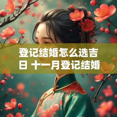 登记结婚怎么选吉日 十一月登记结婚领证吉日