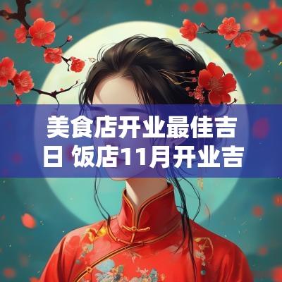 美食店开业最佳吉日 饭店11月开业吉日