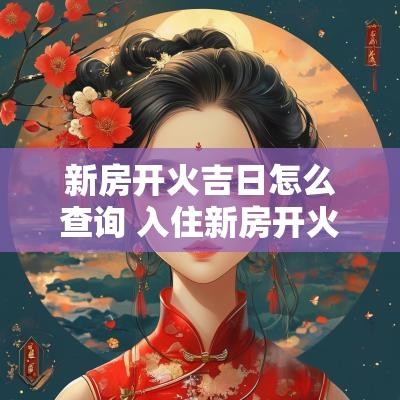 新房开火吉日怎么查询 入住新房开火的吉日