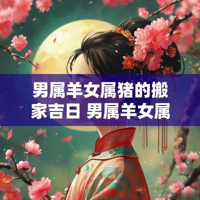 男属羊女属猪的搬家吉日 男属羊女属猪相配码
