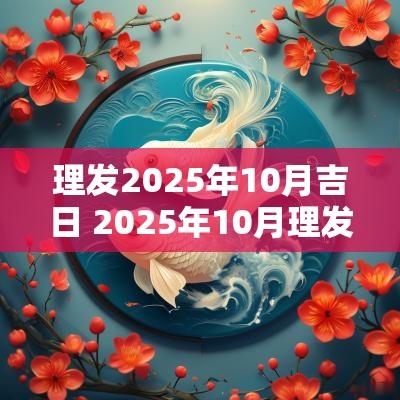 理发2025年10月吉日 2025年10月理发吉日查询
