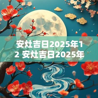 安灶吉日2025年12 安灶吉日2025年12月