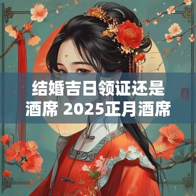 结婚吉日领证还是酒席 2025正月酒席吉日